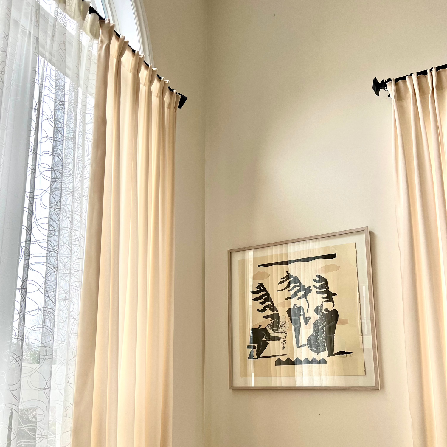 Custom drapery